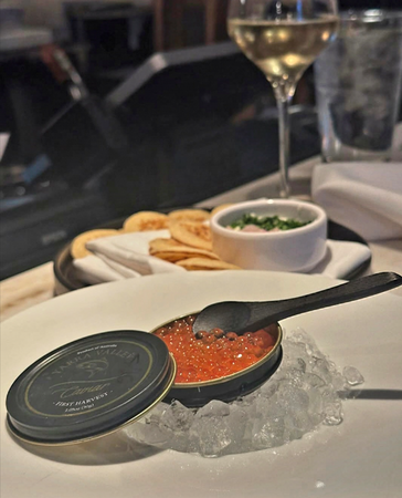 Czerwony kawior z łososia, Yarra Valley First Harvest Atlantic Salmon puszka 100g USA