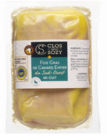 Foie gras z kaczki z południowego zachodu 200g Półgotowane