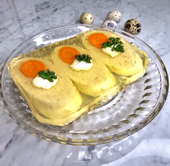 Morszczuk faszerowany w galarecie, 3 porcje ok 540 g