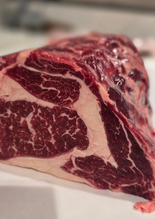 Anrtykot rostbef górny z wołowiny RUBIA GALLEGA -Hiszpania stek 350-400g, sezonowany 60 dni na sucho