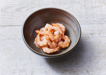 Krewetki gotowane w zalewie naturalnej -Shrimps in Lake