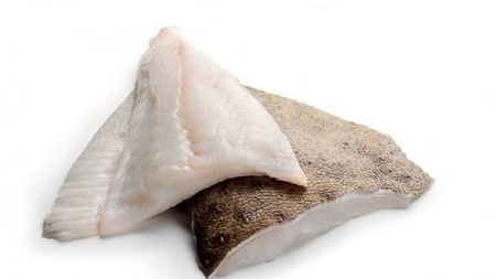 Turbot filet ze skórą, pojedyńczy filet waga 250-400g, vacum ok 1 kg 
