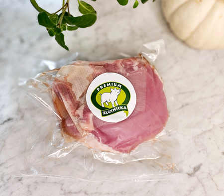 Schab wieprzowy z kością ze świni Złotnickiej kotleciki, op 1 kg , 5-6 szt po ok 200g