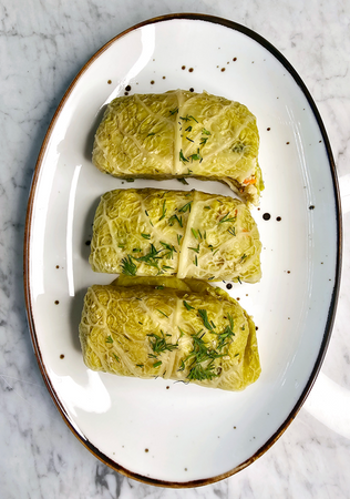 Gołąbki z dorszem i kaszą jaglaną op 1 kg