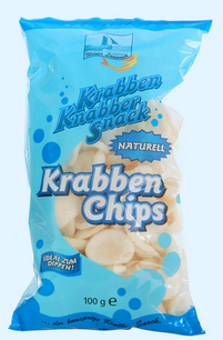 Krewetkowe prażynki naturalne