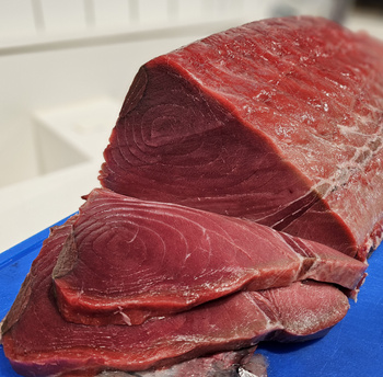 Polędwica z tuńczyka błekitnopłetwego IKEJIME , AKAMI świeża porcja ok 600g-1kg