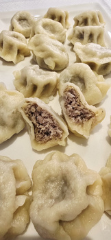 Pierogi z karpiem roztoczańskim ręcznie lepione op 1 kg