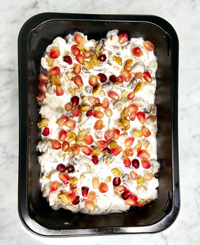 Śledź litewski Admirał z rodzynkami i granatem op 500g