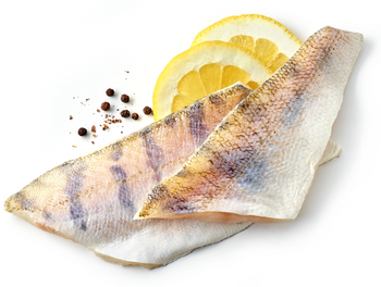 Sandacz DUŻY filet ze skórą, świeży o wadze około 500g do 1kg, op 1 kg (1-2 filety)