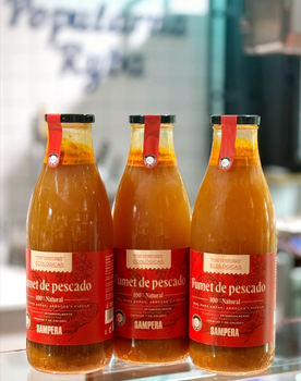 Hiszpański bulion z ryb i owoców morza