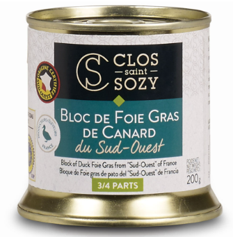 Foie gras z kaczki 200g w puszce