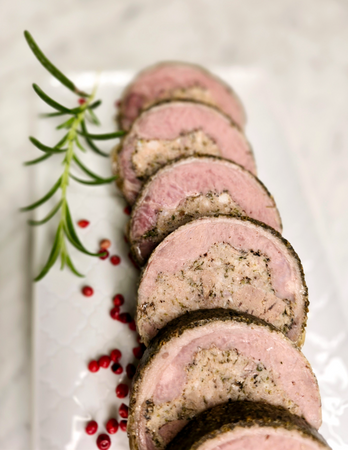 Faszerowana kaczka rolada ok 700g