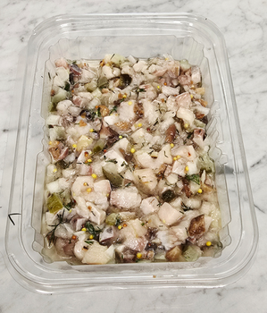 Tatar klasyczny ze śledzia litewskiego i grzybkami w occie op 500g