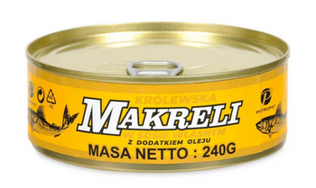 Makrela Królewska w Oleju 240g