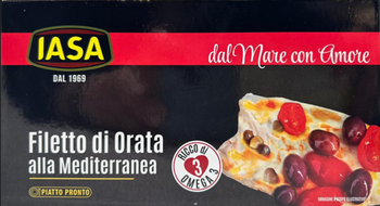 Filet z dorady w stylu śródziemnomorskim opk. 145g