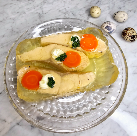 Pieczony łosoś w galarecie 3 porcje waga ok 540 g