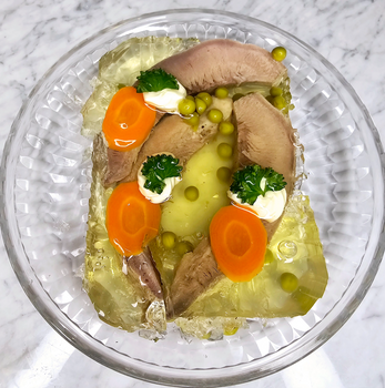 Ozorki wieprzowy w galarecie, 3 porcje w galarecie op 510 g