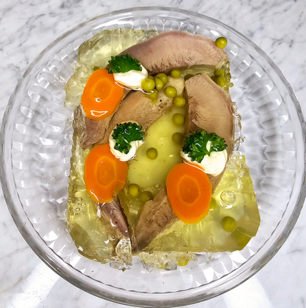 Ozorki wieprzowy w galarecie, 3 porcje w galarecie op 510 g