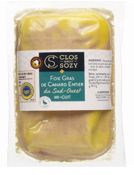 Foie gras z kaczki z południowego zachodu 200g Półgotowane