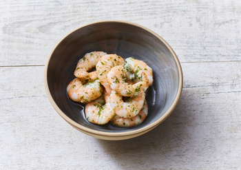 Krewetki w Oleju Czosnkowym - Shrimps in Knoblauchol