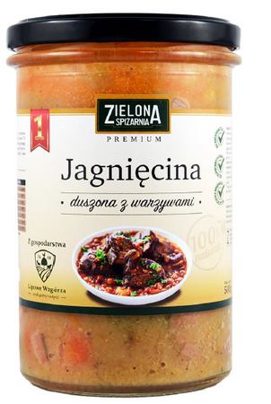 Jagnięcina duszona z warzywami 500g
