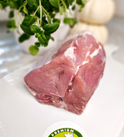 Schab wieprzowy z kością ze świni Złotnickiej, cały element ok 1 kg