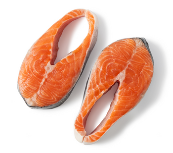 Świeże dzwonki z łososia z Wysp Owczych,  3-4 sztuki po ok 250-300 g sztuka