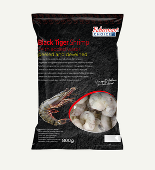 Krewetka Black Tiger 16/20 obrana i oczyszczona 800g