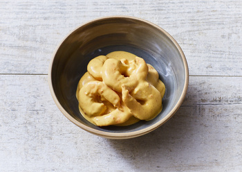 Krewetki z mango w pikantym sosie -Gambas Shogun