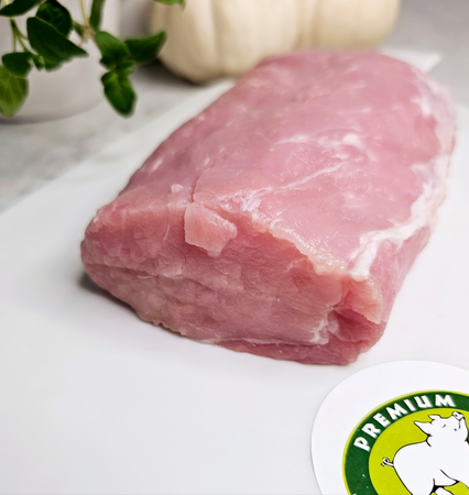 Schab wieprzowy bez kości ze świni Złotnickiej cały element ok 1kg vacum