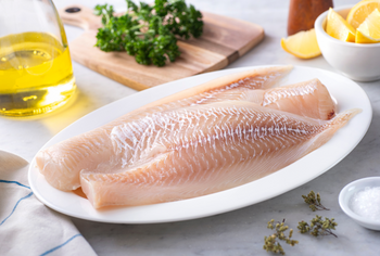 Dorsz atlantycki świeży filet bez skóry, pojedyńczy filet o wadze 300-600g,1 kg ( 2-3 filety)