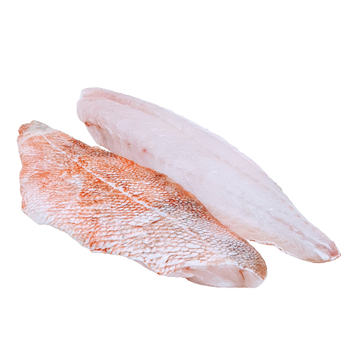 Karmazyn atlantycki oczyszczony filet ze skórą 150-300g / szt, op 1 kg ( 3-4 filety)