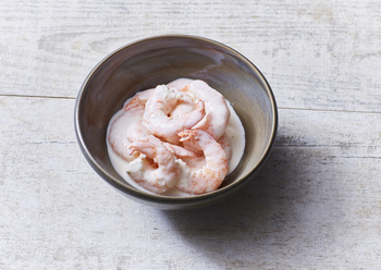 Krewetki w sosie aioli - Gambas Aioli