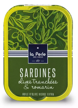 Sardynki z oliwkami i rozmarynem