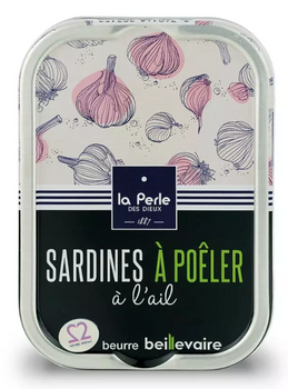 Sardynki smażone z czosnkiem