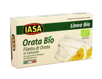 Filety z dorady BIO w zalewie naturalnej , opk. 145g