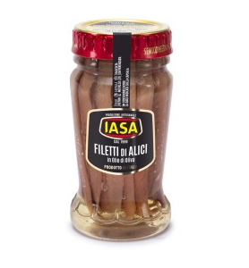 Filety sardeli w oliwie z oliwek, słoik 80g