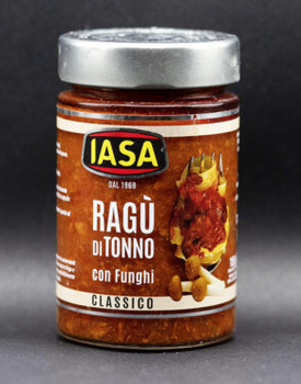 Ragu z tuńczykiem i grzybami 185g