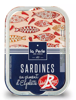 Sardynki Label Rouge z pieprzem Espelette