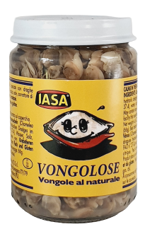 Vongole w sosie własnym, słoik 130g
