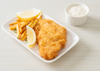 Smażony filet z morszczuka