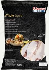 Oczyszczone małe kalmary z mackami  10/20, opk. 800g