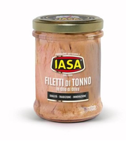 Filety z tuńczyka żółtopłetwego w oliwie z oliwek, słoik 200g