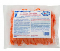 MSC Surimi Crab Legs 77-83 mm, op 500g ( ok 50 szt) .Thailandia
