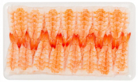 ASC Sushi Ebi Vannamei do sushi 2L 30 szt tacka 160g 