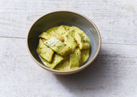  Sałatka Śledziowa w sosie miodowo- musztardowym -Honig-Senf-Sild