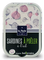 Sardynki smażone z czosnkiem