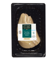 Mrożona foie gras z kaczki z Francji, najwyższej jakości, dla restauracji i szefów kuchni, ze skórą, 500-600 g