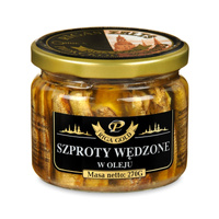 Książęce Szproty Wędzone w Oleju 270g