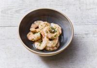  Krewetki w Oleju Czosnkowym - Shrimps in Knoblauchol 